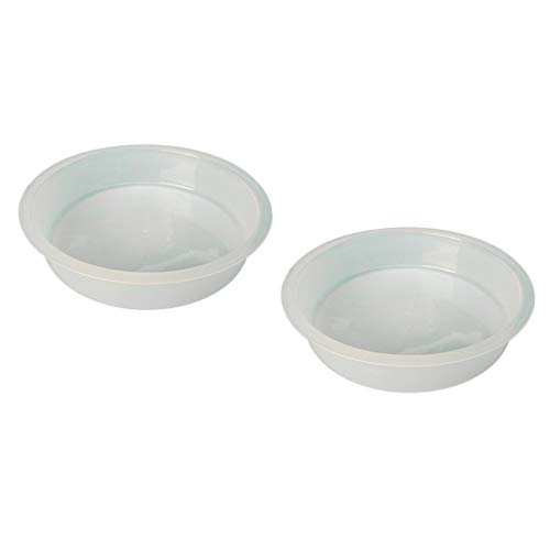 PETSOLA 2 Stück Wildvogel-Tränke Plastik Vogeltränke Vogelbad, Ø 18 cm, Höhe 4 cm PETSOLA 2 Stück Wildvogel-Tränke Plastik Vogeltränke Vogelbad, Ø 18 cm, Höhe 4 cm von petsola