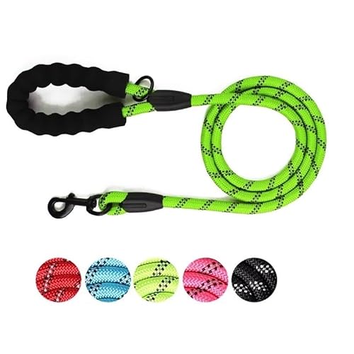 PETSOSTEP Reflektierendes Trainingsleine, strapazierfähig, 1,5 m, mit bequemem, gepolstertem Griff, für kleine, mittelgroße und große Hunde PETSOSTEP Reflektierendes Trainingsleine, strapazierfähig, 1,5 m, mit bequemem, gepolstertem Griff, für kleine, mittelgroße und große Hunde von PETSOSTEP