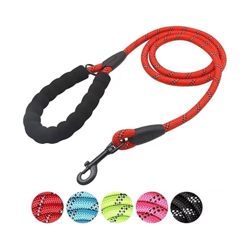 PETSOSTEP Reflektierendes Trainingsleine, strapazierfähig, 1,5 m, mit bequemem, gepolstertem Griff, für kleine, mittelgroße und große Hunde PETSOSTEP Reflektierendes Trainingsleine, strapazierfähig, 1,5 m, mit bequemem, gepolstertem Griff, für kleine, mittelgroße und große Hunde von PETSOSTEP