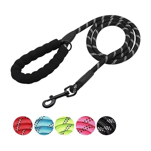 PETSOSTEP Reflektierendes Trainingsleine, strapazierfähig, 1,5 m, mit bequemem, gepolstertem Griff, für kleine, mittelgroße und große Hunde PETSOSTEP Reflektierendes Trainingsleine, strapazierfähig, 1,5 m, mit bequemem, gepolstertem Griff, für kleine, mittelgroße und große Hunde von PETSOSTEP