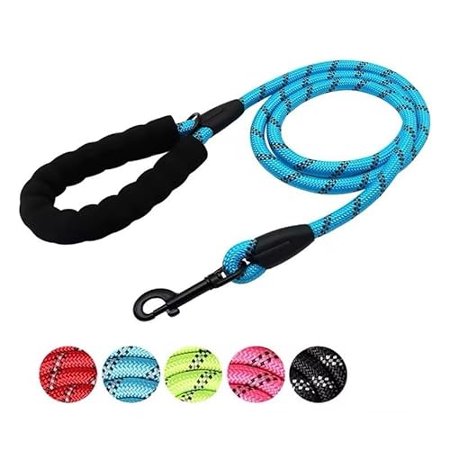 PETSOSTEP Reflektierendes Trainingsleine, strapazierfähig, 1,5 m, mit bequemem, gepolstertem Griff, für kleine, mittelgroße und große Hunde PETSOSTEP Reflektierendes Trainingsleine, strapazierfähig, 1,5 m, mit bequemem, gepolstertem Griff, für kleine, mittelgroße und große Hunde von PETSOSTEP