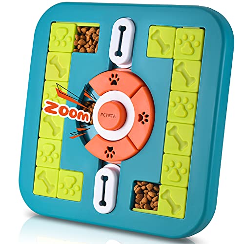 Hunde-Puzzle-Spielzeug, Leckerli-Dosierung Hund Anreicherung Spielzeug für IQ Training und Gehirnstimulation, interaktives geistig stimulierendes Spielzeug als Geschenke für Welpen, Katzen, Hunde Hunde-Puzzle-Spielzeug, Leckerli-Dosierung Hund Anreicherung Spielzeug für IQ Training und Gehirnstimulation, interaktives geistig stimulierendes Spielzeug als Geschenke für Welpen, Katzen, Hunde von PETSTA