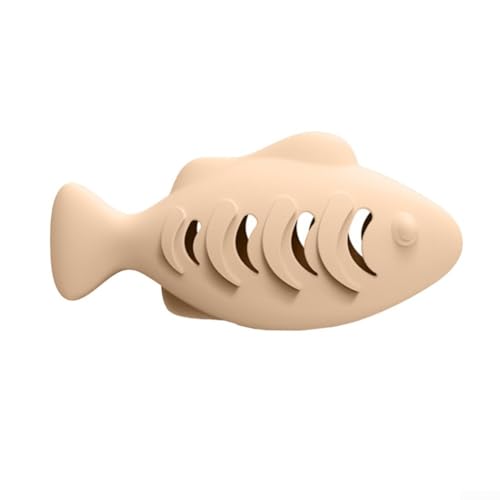 PETSTIBLE Interaktives Futterspenderspielzeug für Katzen, ansprechendes Design, um Spielen und Jagd anzuregen (Gelb) von PETSTIBLE