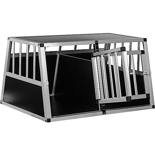 PETSTUFF Hundebox schräge Frontseite und Rückwand 75° - Größenwahl, Zwei Türen, Trennwand PETSTUFF Hundebox schräge Frontseite und Rückwand 75° - Größenwahl, Zwei Türen, Trennwand von PETSTUFF