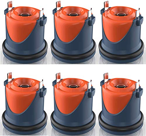 PETZEE 6 Stück, kompatibel mit unsichtbarem Zaun, kompatibel mit R21, R22, R51 Akku und Microlite-Empfängerhalsband, 6 Stück von PETZEE