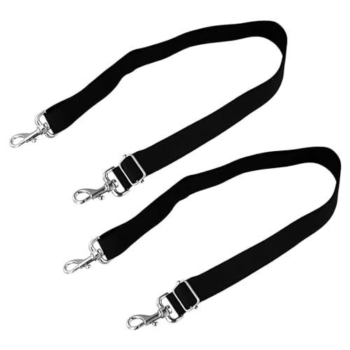 2 Stück 70-140 cm Beingurte Pferdedecke, Schwarze Nylon Pferdedeckengurte mit Drehbarem Clip aus Zinklegierung Verstellbares Pferdebeingurt Ersatzzubehör für Multifunktion 2 Stück 70-140 cm Beingurte Pferdedecke, Schwarze Nylon Pferdedeckengurte mit Drehbarem Clip aus Zinklegierung Verstellbares Pferdebeingurt Ersatzzubehör für Multifunktion von PEUTIER