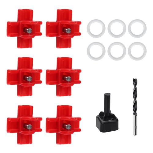 6 Stück Chicken Water Nipples, Horizontaler Automatischer Geflügel Futterspender Seitlich Montierter Hühner Tränke Nippel Hühner Futterspender und Tränke Geflügel Nippel 6 Stück Chicken Water Nipples, Horizontaler Automatischer Geflügel Futterspender Seitlich Montierter Hühner Tränke Nippel Hühner Futterspender und Tränke Geflügel Nippel von PEUTIER