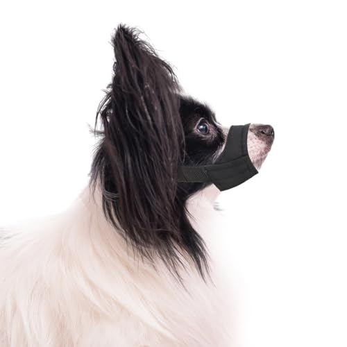 Maulkorb für Hunde mit Kurzer Schnauze, Maulkorb für Kleine und Mittelgroße Hunde Weich Maulkorb Gegen Beißen und Bellen Dog Muzzle für Chihuahua Hiromi Shih Tzu, Schnauzenumfang 10,8-14cm Maulkorb für Hunde mit Kurzer Schnauze, Maulkorb für Kleine und Mittelgroße Hunde Weich Maulkorb Gegen Beißen und Bellen Dog Muzzle für Chihuahua Hiromi Shih Tzu, Schnauzenumfang 10,8-14cm von PEUTIER