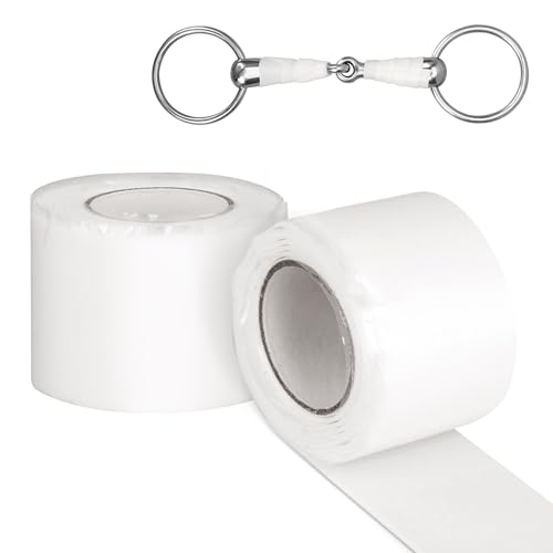 PEUTIER 2 Rollen Pferdegebiss Wickelband, Silikon Pferdegebiss Schutz Elastisch Pferdegebiss Band Schutzband für die Pferdegebisspflege für Pferdesportbedarf PEUTIER 2 Rollen Pferdegebiss Wickelband, Silikon Pferdegebiss Schutz Elastisch Pferdegebiss Band Schutzband für die Pferdegebisspflege für Pferdesportbedarf von PEUTIER