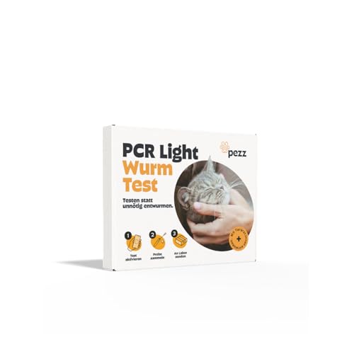 PEZZ PCR Light Wurmtest Katze | Kompakte Analyse der häufigsten Würmer & Parasiten | Giardien, Spulwürmer, Peitschenwürmer, Hakenwürmer | Labor-Befund inkl. CT-Wert | gratis Labor-Versand PEZZ PCR Light Wurmtest Katze | Kompakte Analyse der häufigsten Würmer & Parasiten | Giardien, Spulwürmer, Peitschenwürmer, Hakenwürmer | Labor-Befund inkl. CT-Wert | gratis Labor-Versand von PEZZ