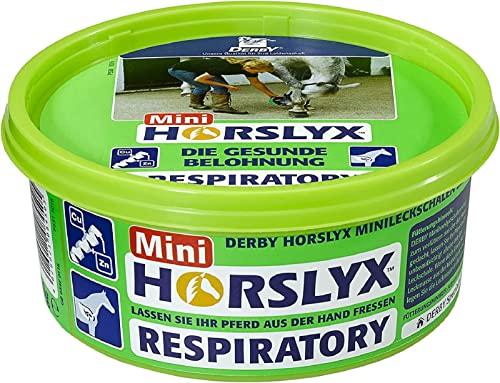 Mini Horslyx Leckmasse, Pferde Nahrungsergänzung, Respiratory 650g von PFIFF