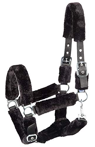 PFIFF 102583 Halfter 'Cozy', mit Kunstfell, schwarz Pony PFIFF 102583 Halfter 'Cozy', mit Kunstfell, schwarz Pony von PFIFF