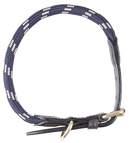 PFIFF 102827 Hundehalsband 'Lina', blau-beige L von PFIFF