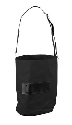 Pfiff 005072 Futtersack mit Halsriemen, schwarz von PFIFF