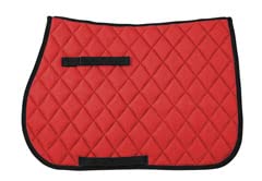 Pfiff 101534 Basicline VS Schabracke, Sattelunterlage, Pony Rot Pfiff 101534 Basicline VS Schabracke, Sattelunterlage, Pony Rot von PFIFF