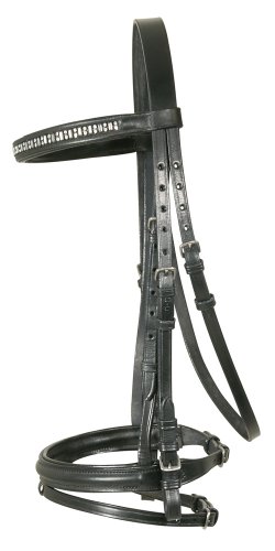 Trensenzaum Canterbury, schwarz Full Trensenzaum Canterbury, schwarz Full von PFIFF