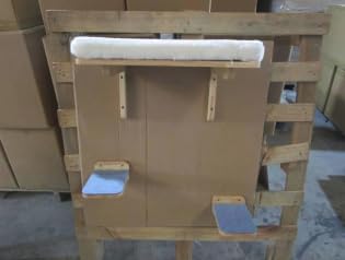 PFOTENGUT® Katzen Kletterwand Set [3 Wandelemente] - Flexible Katzenwand mit großer Wandliege & 2 Treppenstufen inkl. Zubehör zur Wand-Montage [für Jede Katze geeignet] von PFOTENGUT