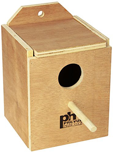PREVUE PET Products BPV1101 Wood Inside Mount Nest Box for Birds, Finch von PH Prevue Hendryx