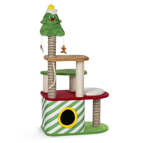 Prevue Pet Products Kringle Cat Chateaux von PH Prevue Hendryx