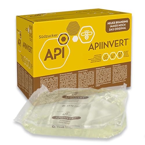 Apiinvert Südzucker Bienenfutter – 5x2,5 kg Beutel – Hochwertiges Invertzuckersirup für Bienen – Optimal für die nachhaltige Bienenfütterung von Unbekannt