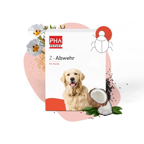 PHA Z-Abwehr für Hunde - Mit Schwarzkümmel, Zistrose, Bierhefe und Kokos, Pulver 130g PHA Z-Abwehr für Hunde - Mit Schwarzkümmel, Zistrose, Bierhefe und Kokos, Pulver 130g von PHA PETVET