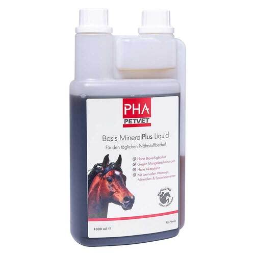 PHA Basis Mineral Plus Liquid f.Pferde 1000 ml PHA Basis Mineral Plus Liquid f.Pferde 1000 ml von PHA
