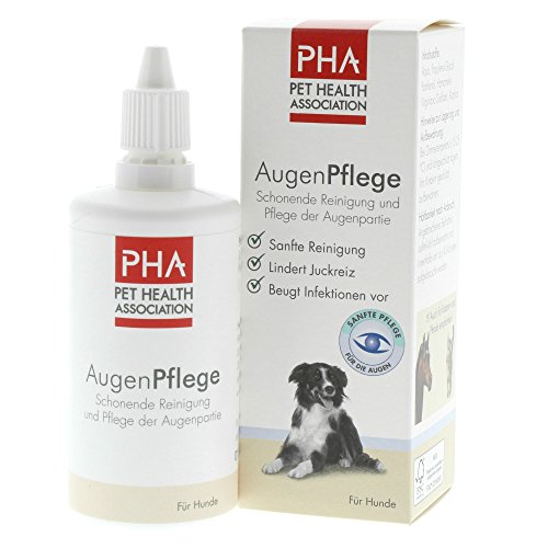 PHA Hund, Reinigung und Pflege der Augenpartie, Tropfen, AugenPflege, 100 ml von PHA