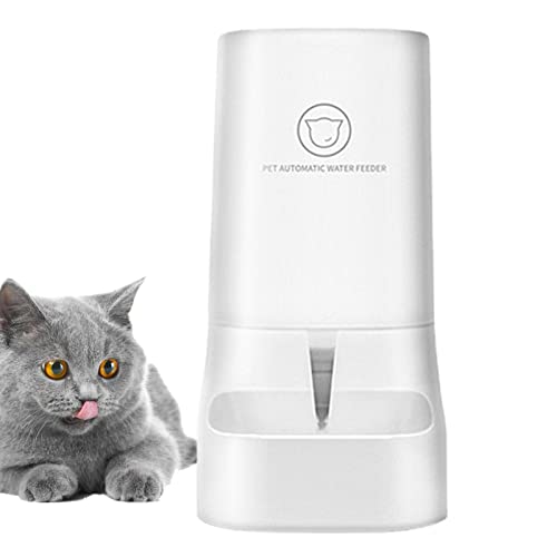 Automatischer Haustier-Futterspender, großes Mund-Design, Haustier-Futterspender, Wasserspender, Schwerkraft-Futterspender, kompakte Größe, Abnehmbarer Wasserspender für Katzen von PHASZ