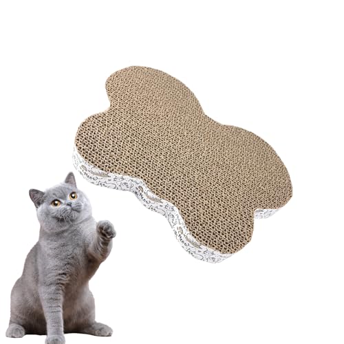 Cat Scratcher Cat Scratching Board Cat Scratching Pad Cat Pad Toy Scratcher - Interactive Training Exercise Cardboard Scratchers For Small Medium Cats Pets von PHASZ