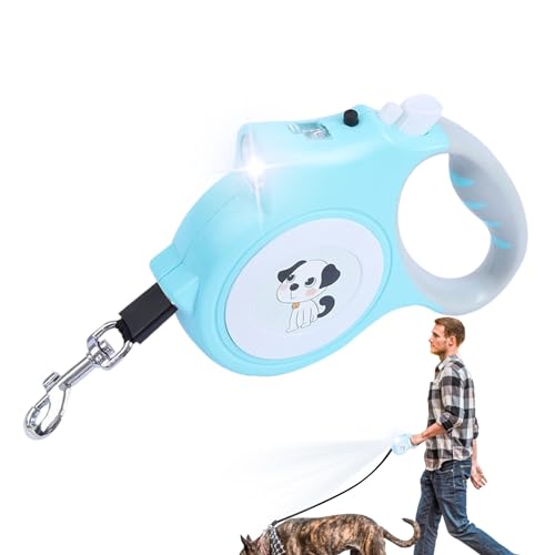 Hundespaziergang mit Taschenlampe, strapazierfähig, einziehbar, mit Taschenlampe, Hundetrainingsprodukte für Spaziergänge, Reisen, Festival-Paraden, Camping, Ausflüge Phasz von PHASZ