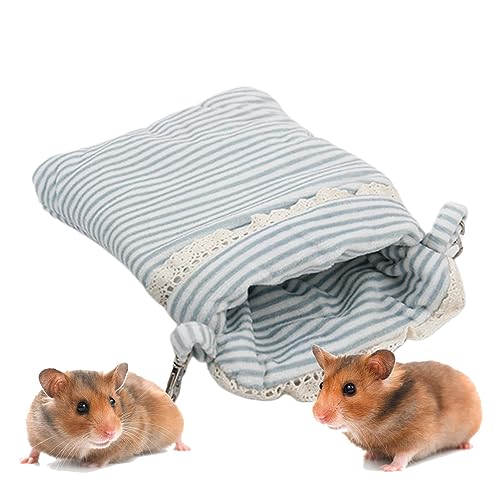 PHASZ Plüsch-Hamster-Schlafsack | Winternest für Meerschweinchen | warmer Schlafsack für kleine Haustiere, Käfignest für Chinchillas, Hamster, Meerschweinchen von PHASZ