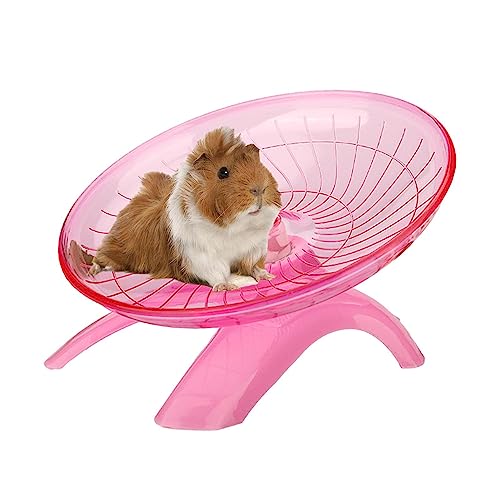 Zwerghamsterrad, 17,8 cm, fliegende Untertasse, Hamster-Trainingsrad, fliegende Untertasse, Rennmäuse, 17,8 cm, Acryl-Laufrad für Hamster, Rennmäuse, Hamster-Zubehör Phasz von PHASZ