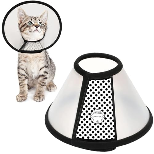 PHCOZY 1 Halskrause für Haustiere Haustiere Kunststoff Elisabethanischer Kunststoff Elisabethanischer Kragen Weich Katze Schutzkragen Leichter Elisabethanischer Kragen für Kätzchen Welpen XS (15-18CM) PHCOZY 1 Halskrause für Haustiere Haustiere Kunststoff Elisabethanischer Kunststoff Elisabethanischer Kragen Weich Katze Schutzkragen Leichter Elisabethanischer Kragen für Kätzchen Welpen XS (15-18CM) von PHCOZY