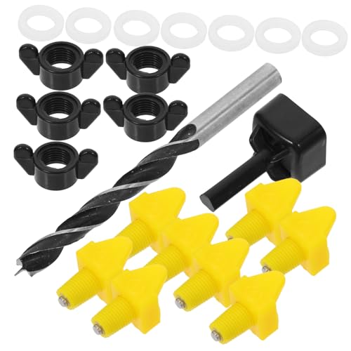 PHENOFICE 1 Set Trinkbrunnen Schnuller Kükentränke Bauernhofzubehör Hühnertrinkwasserausrüstung Geflügeltrinkautomatik Geflügeltränke Stahl PHENOFICE 1 Set Trinkbrunnen Schnuller Kükentränke Bauernhofzubehör Hühnertrinkwasserausrüstung Geflügeltrinkautomatik Geflügeltränke Stahl von PHENOFICE
