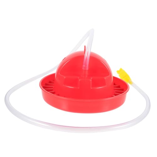 PHENOFICE 1 Set Vollautomatische Hühnertränke, Geflügelbrütbecken, Kükenfutterspender, Hühnerausrüstung, Hühnertrinkbrunnen, Hühnerkessel, 2 Stück Kükenfutterspender Mit Großer Kapazität von PHENOFICE