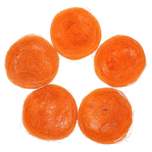 PHENOFICE 10stücke Garten Vogelhaus Ornamente Künstliche Vogel Nester Rustikal Simulation Nest Dekoration Für Tisch Party Feiertage Osterdeko Gartenaccessoires von PHENOFICE
