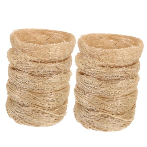 PHENOFICE 10 Stück Künstliche Vögel Für Gartendekoration Gefälschtes Vogelnest Handwerkskunst Material Vogelkäfig-Ornament Für Party Hochzeit Ostern Weihnachten von PHENOFICE