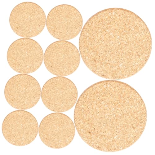 PHENOFICE 10er-Pack runde Pflanzenuntersetzer für Töpfe Kork-Pflanzenuntersetzer Matten Blumentopf-Tropfpolster Untersetzer für Gartentöpfe Schützen Möbelböden PHENOFICE 10er-Pack runde Pflanzenuntersetzer für Töpfe Kork-Pflanzenuntersetzer Matten Blumentopf-Tropfpolster Untersetzer für Gartentöpfe Schützen Möbelböden von PHENOFICE
