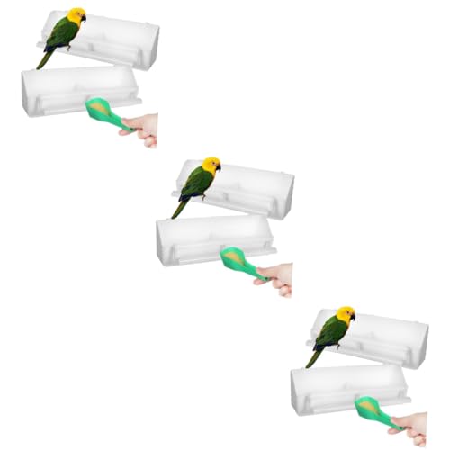 PHENOFICE 3 Sets Vogelkäfig-zubehör Sittich-futterspender Mit Wasserspender Futterhalter Schüssel Für Indoor-vögel PHENOFICE 3 Sets Vogelkäfig-zubehör Sittich-futterspender Mit Wasserspender Futterhalter Schüssel Für Indoor-vögel von PHENOFICE