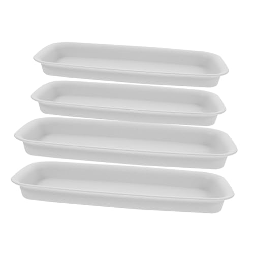 PHENOFICE Blumenuntersetzer Pflanzgefäß Rechteckig Untersetzer Abtropfschalen Zum Eintopfen Auslaufsicher 4 Stück PHENOFICE Blumenuntersetzer Pflanzgefäß Rechteckig Untersetzer Abtropfschalen Zum Eintopfen Auslaufsicher 4 Stück von PHENOFICE