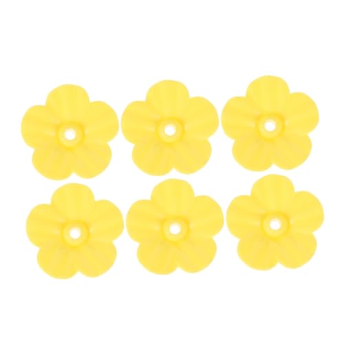 PHENOFICE 6 Stück Vogelfutterblumen, Vogelfütterungsteile, Vogelfutterspender, Ersatzblumen, Vogelfutterspenderteile, Futteranschlussteile, Vogelfutterblumenersatz, von PHENOFICE