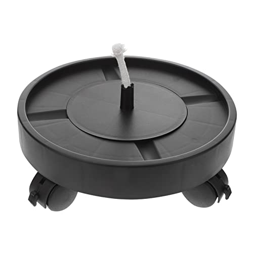 PHENOFICE Pflanzenroller Mit Automatischer Bewässerung Runder Blumentopf-Mover Kunststoff Für Drinnen Und Draußen Vermeidung Von Bodenabrieb Einfachen Pflege Von Bonsai Und Pflanzen von PHENOFICE