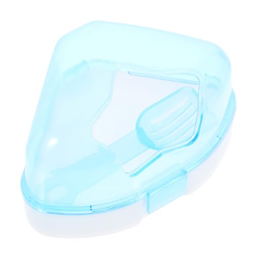 PHENOFICE Hamster Badewanne aus Robustem Abs Kunststoff Stilvolles Blaues Kleintier Badebecken Praktisch für Hamster Badezimmer Kompakt und Langlebig für Heim und Zoohandelsgebrauch von PHENOFICE