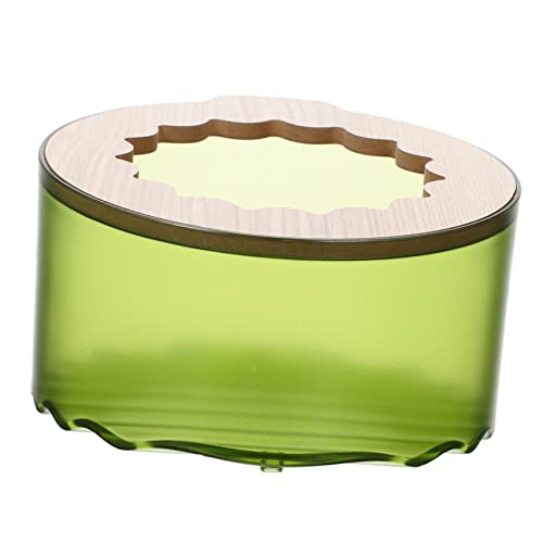 PHENOFICE Hamster Sandbad Box aus Kompakte Sandbadewanne für Hamster und Meerschweinchen Einfach zu Reinigen Hygienisches Kleintierbad Geeignet für Hamsterkäfige und Kleine Nager von PHENOFICE