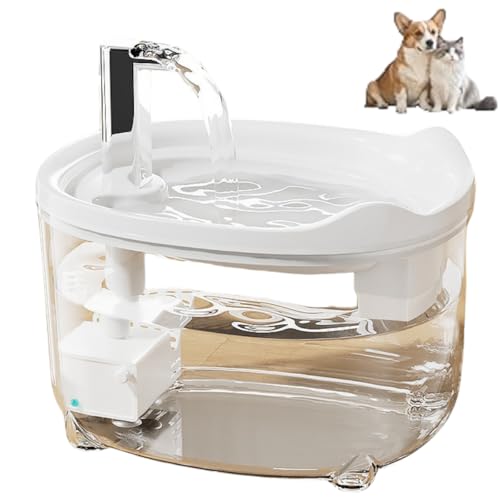 Fontanella automatica per animali domestici, fontanella Con triplo filtro per cani e Gatti, pompa Ultra silenziosa Con indicatore LED, adatta a un'ampia Gamma di animali domestici Fontanella automatica per animali domestici, fontanella Con triplo filtro per cani e Gatti, pompa Ultra silenziosa Con indicatore LED, adatta a un'ampia Gamma di animali domestici von PHFDQKG