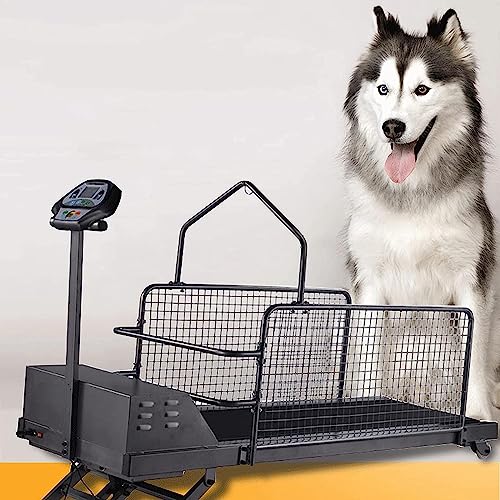 Großes Hundelaufband, Haustierlaufgerät, Indoor-Hundetrainingsgerät Für Große/mittelgroße Hunde, Maximale Belastung 100 Kg/220 Pfund von PHOLK