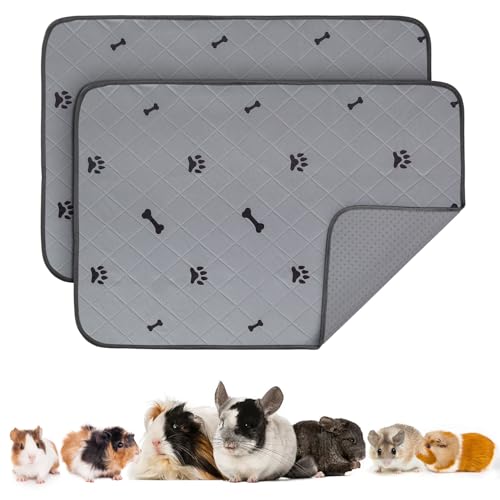 Saugfähige PIPI-Pads für Meerschweinchen, 4 Stück 30x30cm Waschbare PIPI Pads für Kaninchen, Wiederverwendbare PIPI Matten, Unterlagen für Hamster, Kaninchen, Hunde Saugfähige PIPI-Pads für Meerschweinchen, 4 Stück 30x30cm Waschbare PIPI Pads für Kaninchen, Wiederverwendbare PIPI Matten, Unterlagen für Hamster, Kaninchen, Hunde von PICK FOR LIFE