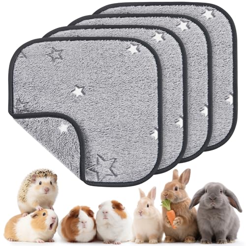 PICK FOR LIFE 4 x Meerschweinchen-Fleece-Käfig-Auskleidung, auslaufsicher, für Meerschweinchen, Urinierunterlagen, waschbar, weich, saugfähig, für Kleintiere, Kaninchen, Frettchen, Hamster PICK FOR LIFE 4 x Meerschweinchen-Fleece-Käfig-Auskleidung, auslaufsicher, für Meerschweinchen, Urinierunterlagen, waschbar, weich, saugfähig, für Kleintiere, Kaninchen, Frettchen, Hamster von PICK FOR LIFE