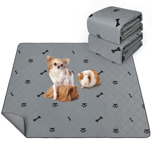 Saugfähige PIPI-Pads für Meerschweinchen, 2 Stück 90x100cm Waschbare PIPI Pads für Kaninchen, Wiederverwendbare PIPI Matten, Unterlagen für Hamster, Kaninchen, Hunde Saugfähige PIPI-Pads für Meerschweinchen, 2 Stück 90x100cm Waschbare PIPI Pads für Kaninchen, Wiederverwendbare PIPI Matten, Unterlagen für Hamster, Kaninchen, Hunde von PICK FOR LIFE