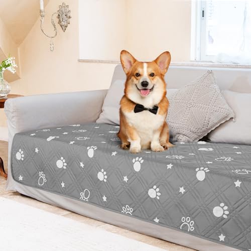 PICK FOR LIFE 97x190cm wasserdichter Hundedecken, waschbare Haustierdecken für Hunde, rutschfeste Welpen Unterlagen bieten umfassende Abdeckung und Schutz für Ihre Sofa, Bett, Autositz PICK FOR LIFE 97x190cm wasserdichter Hundedecken, waschbare Haustierdecken für Hunde, rutschfeste Welpen Unterlagen bieten umfassende Abdeckung und Schutz für Ihre Sofa, Bett, Autositz von PICK FOR LIFE